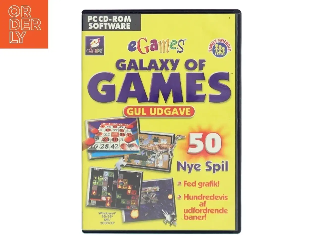 Billede 1 - Galaxy of Games: Gul Udgave (DVD)