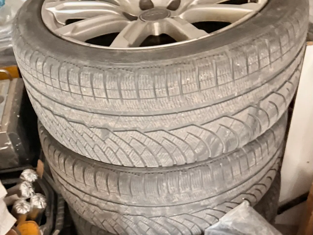 Billede 3 - Audi original 18” fælge med Michelin vinterdæk – 2