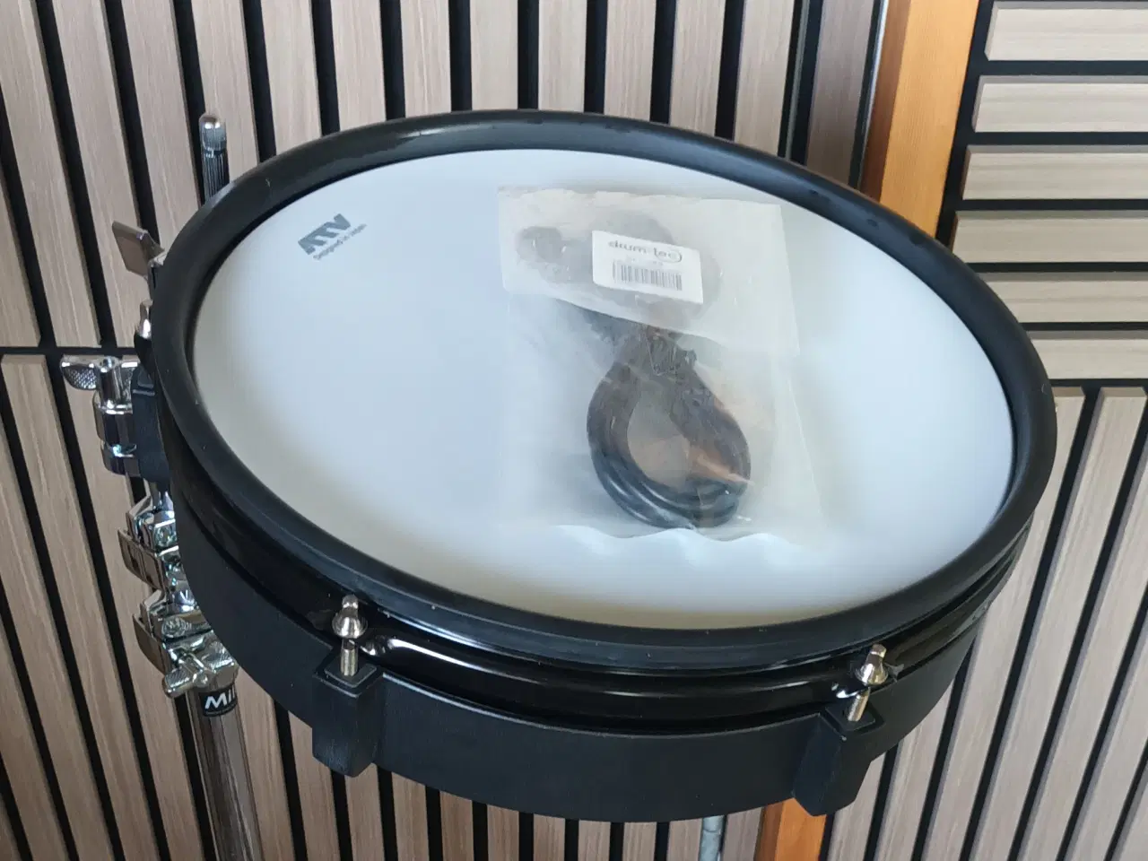 Billede 2 - ATV xD-P13M – 13"Mesh Snare/Tom Pad+Stativ+Kabel