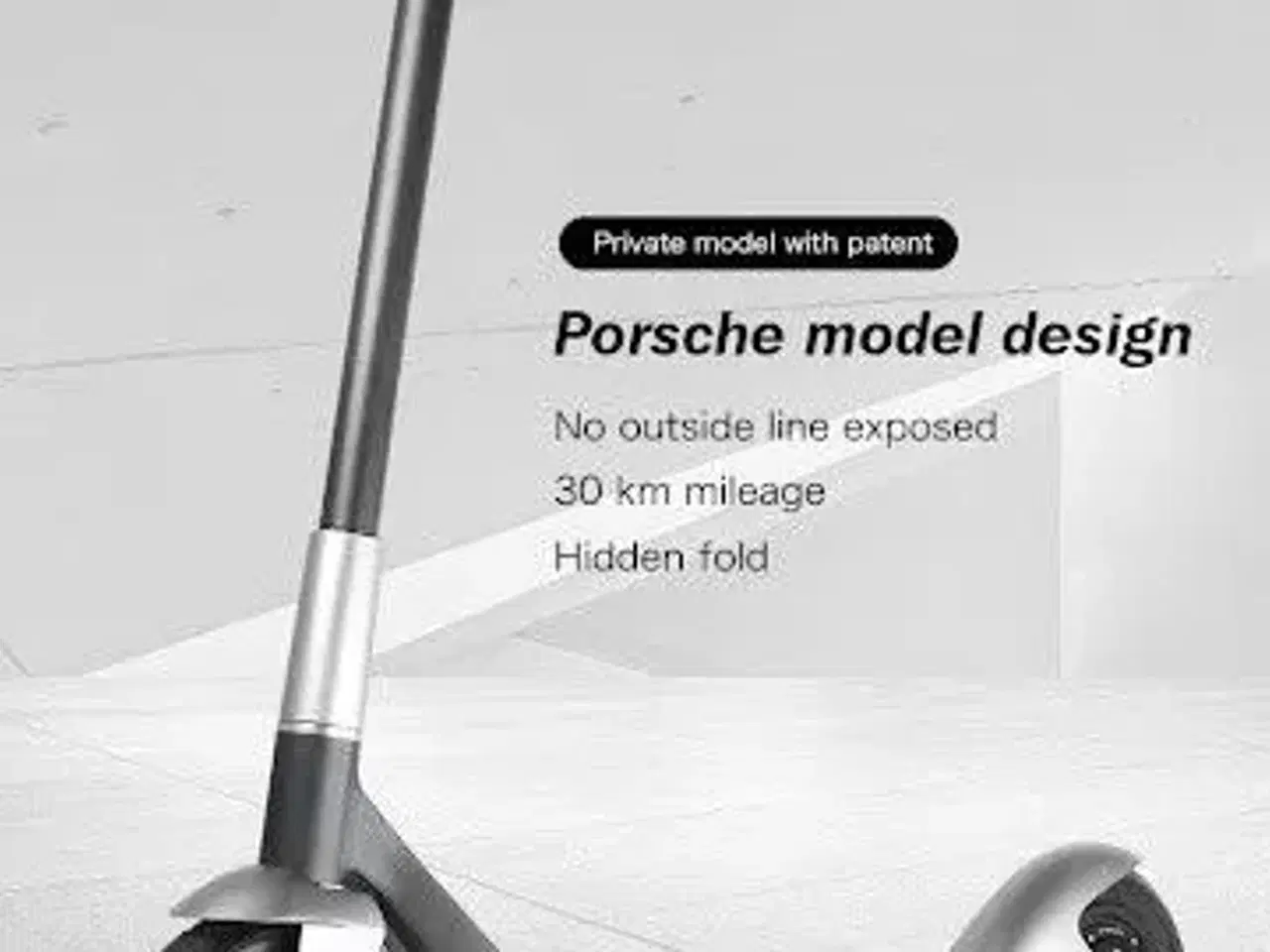 Billede 1 - Vandtæt Super Løbehjul fra Porsche