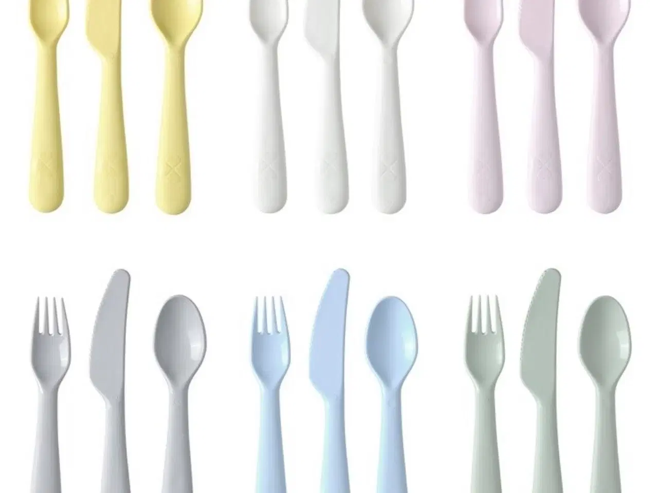 Billede 2 - UDLEJES - 72 Plastik Fork/Knife/Spoon set