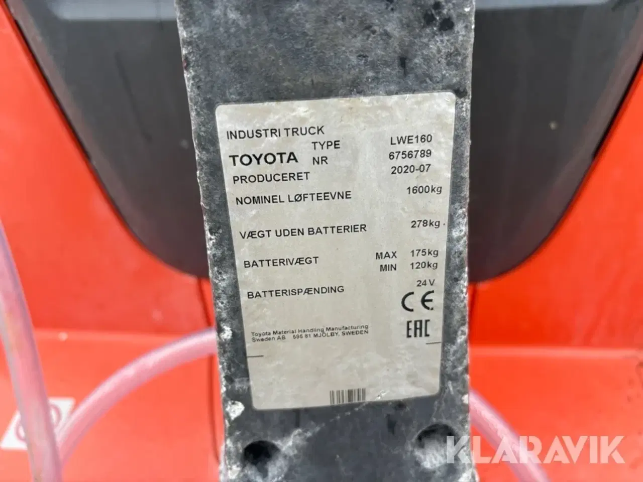 Billede 4 - Stabler Toyota LWE160