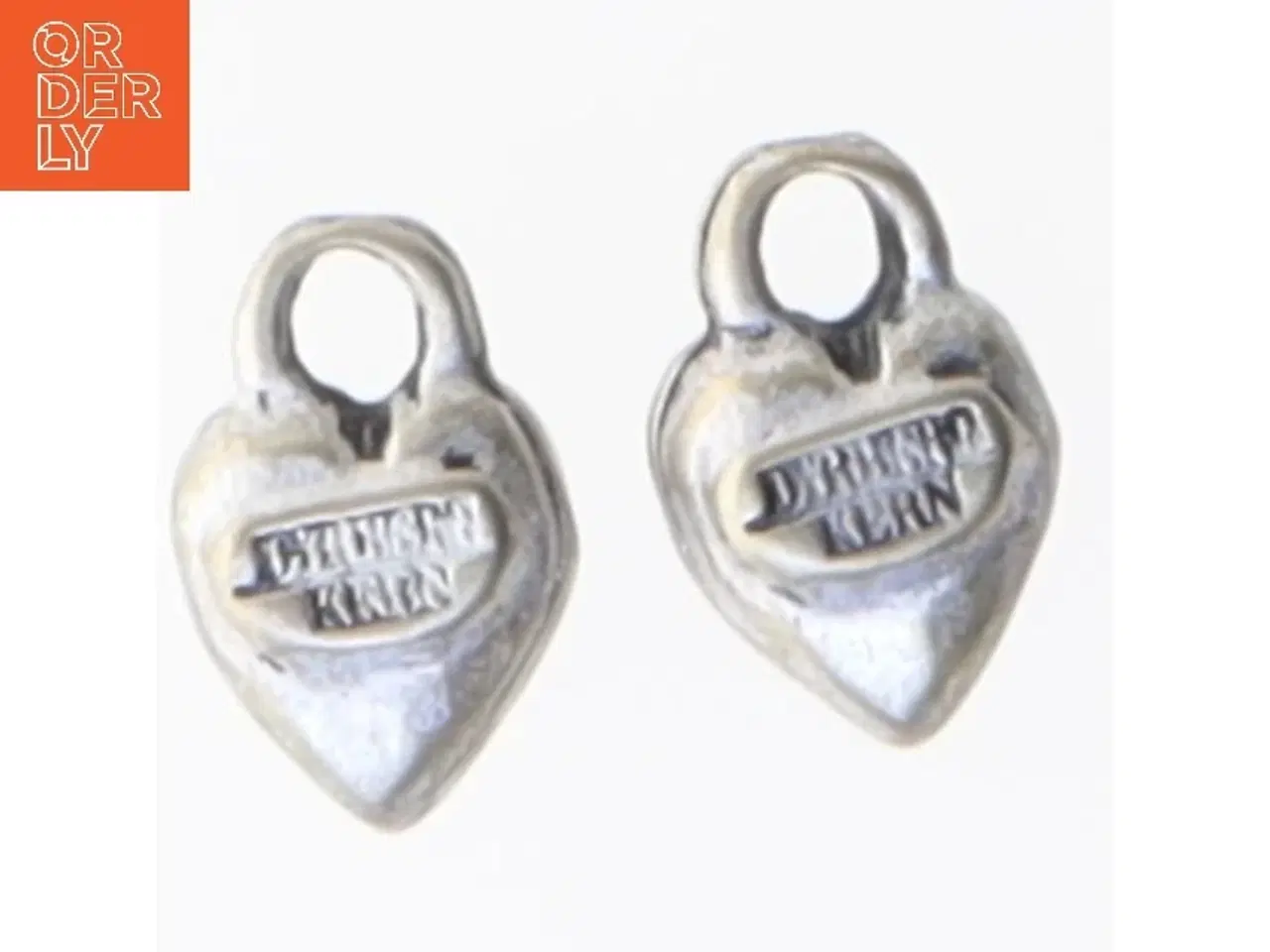 Billede 2 - Hjerteformede vedhæng fra DYRBERG KERN (str. 1,5 cm)