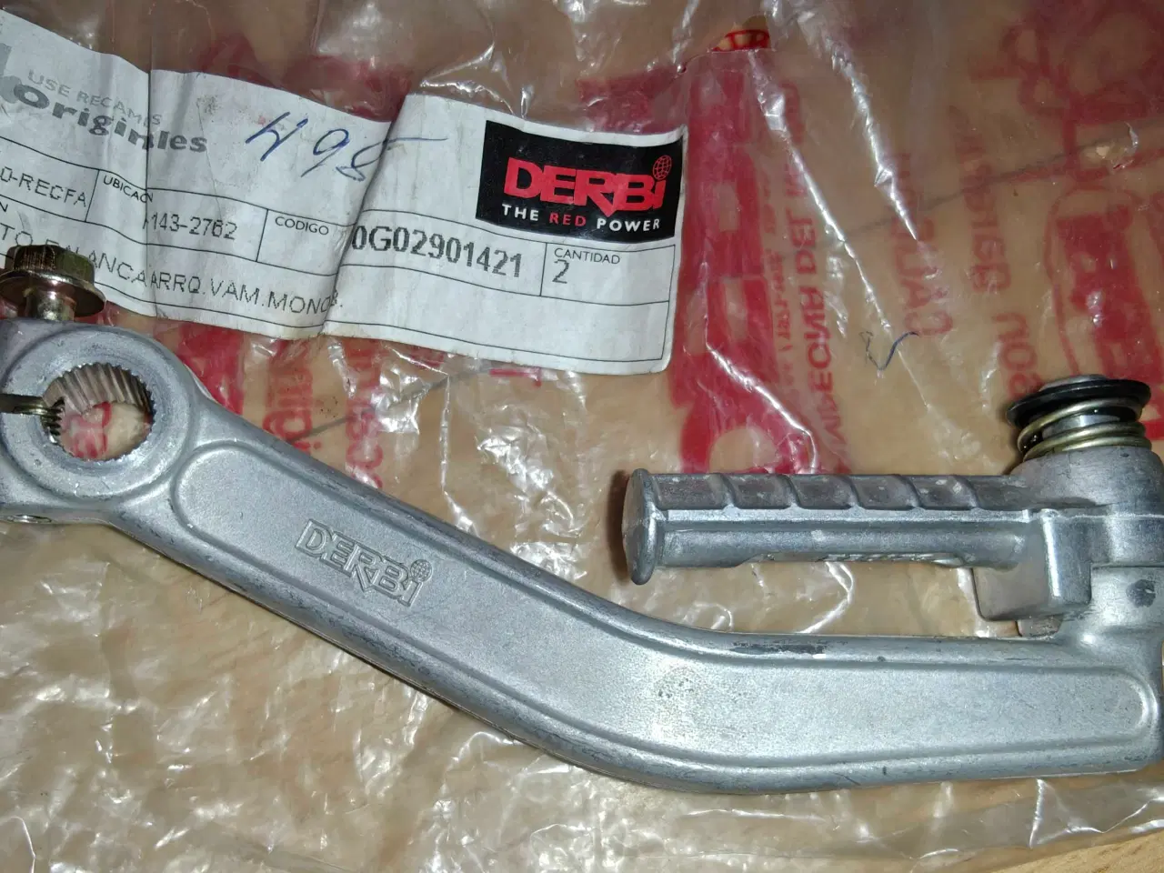 Billede 1 - Derbi Vamos. Ny Original Kickstarter Arm