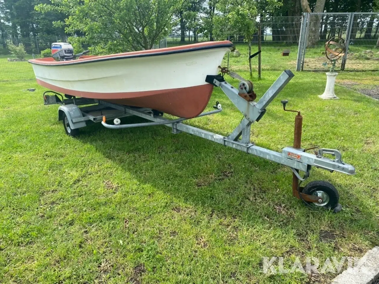 Billede 2 - Båd med motor og trailer