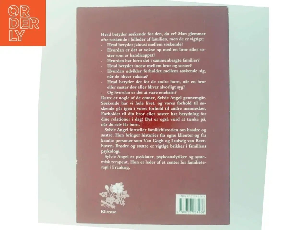 Billede 3 - Psykologi - Brødre og søstre af Sylvie Angel (Bog)