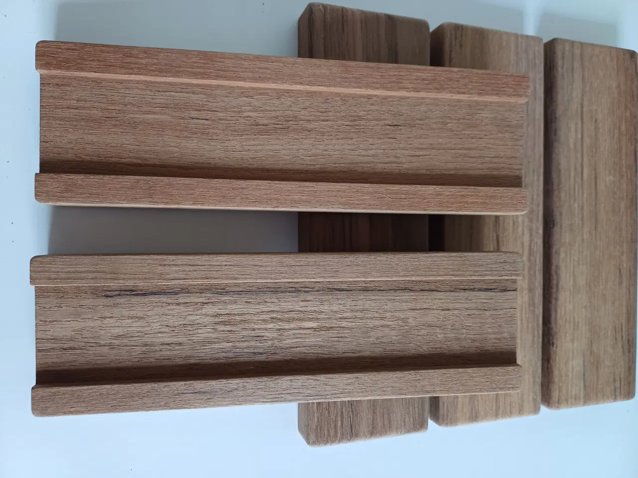 Billede 2 - Fodtrin  badestige teak