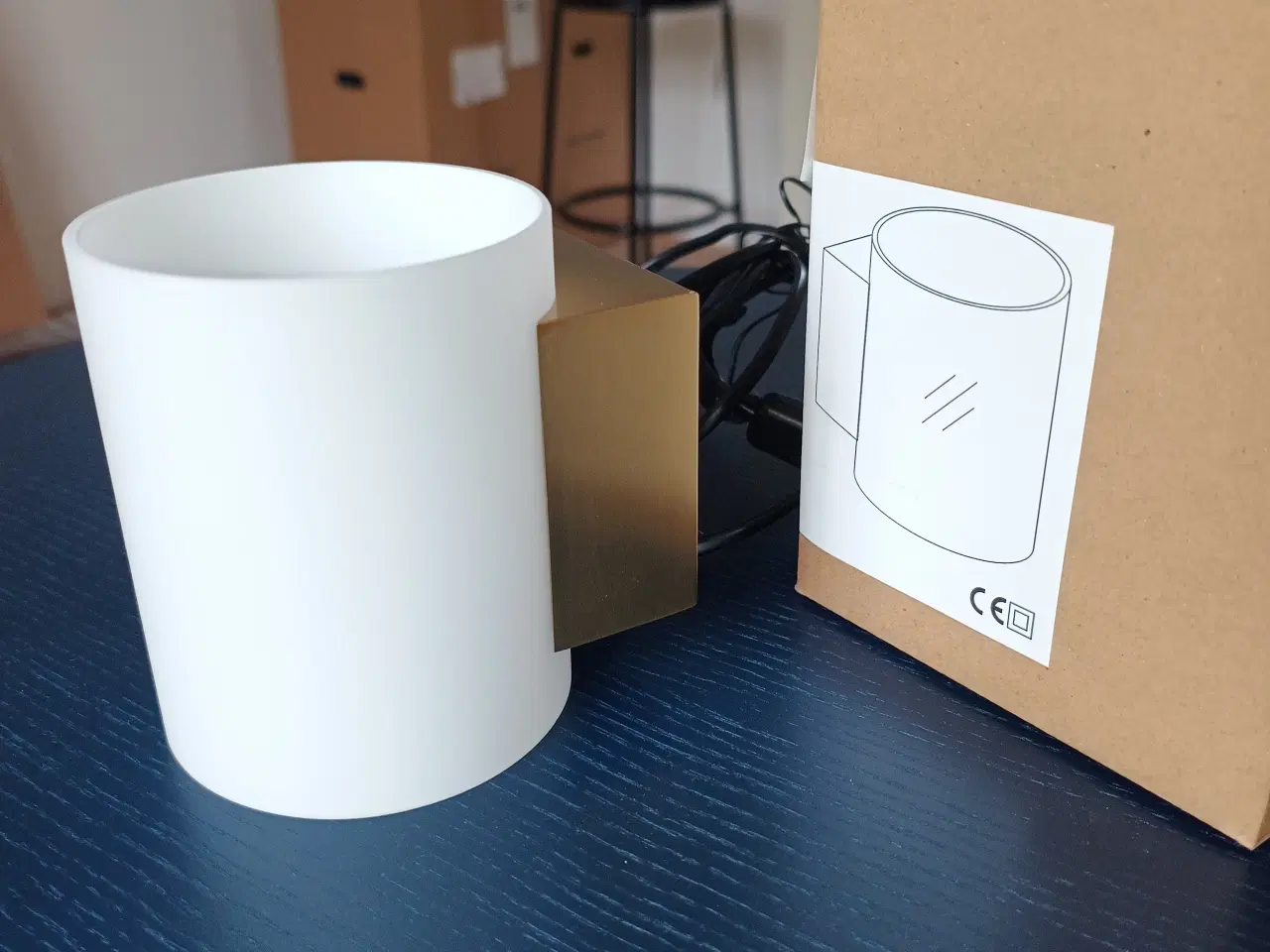 Billede 4 - Helt ny Herstal væglampe