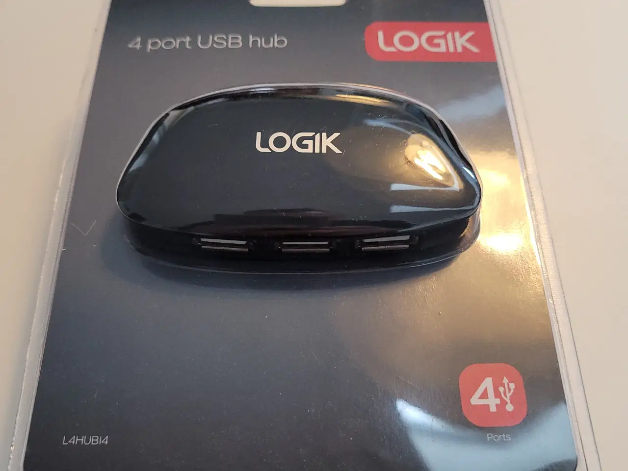 Billede 1 - Logik 4-port USB 2.0 hub