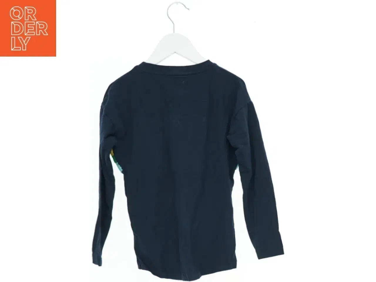 Billede 2 - Langærmet T-Shirt med Regnbue Striber fra Name It (str. 128)