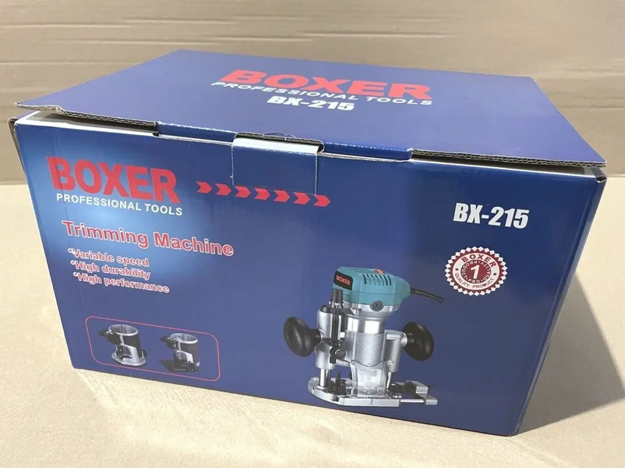 Billede 2 - Overfræser, 2500 watt. Med 6 og 8 mm indsats