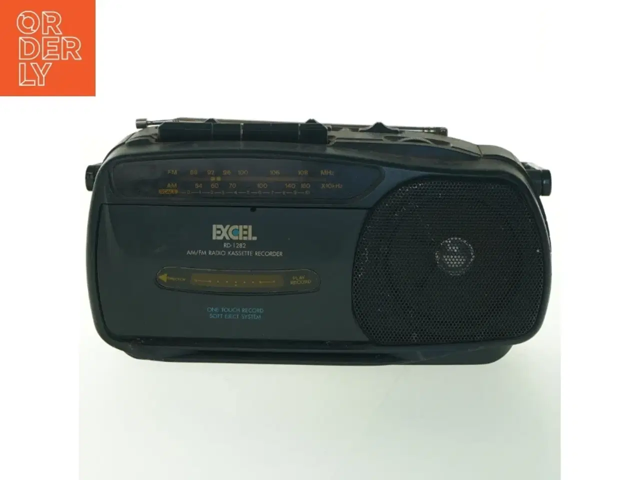 Billede 2 - Excel RD-1282 AM/FM Radio Kassetteoptager fra Excel (str. 26 x. 9 cm)