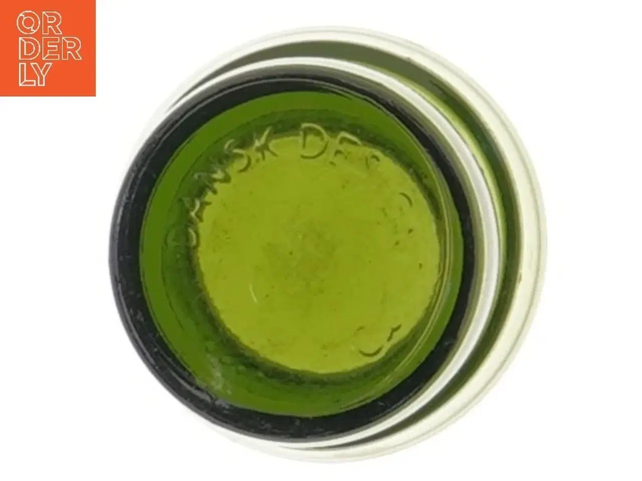 Billede 3 - Grøn glas vase (str. Ø 7,5 cm længde 6,5 cm)