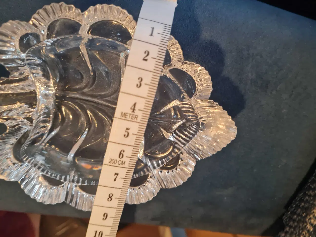 Billede 3 - Klar glas skål/ askebæger