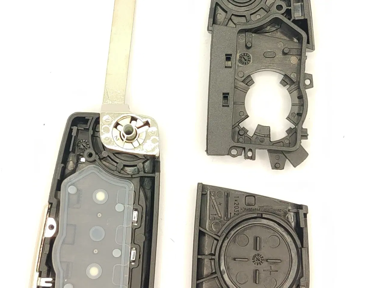 Billede 4 - Bilnøgle reparationskit til Toyota 2 knaps folde nøgle Version 2