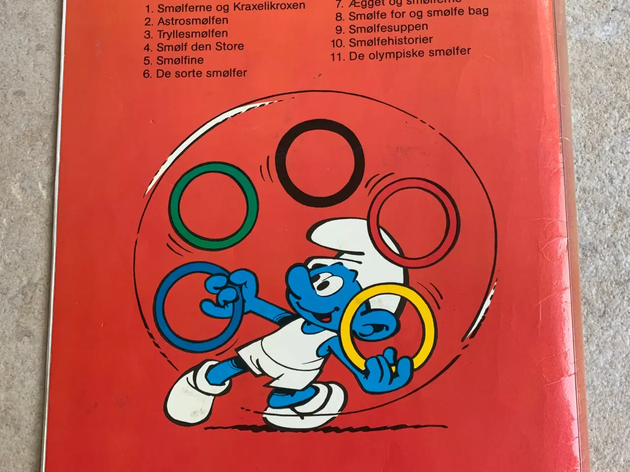 Billede 2 - De olympiske smølfer tegneserie 