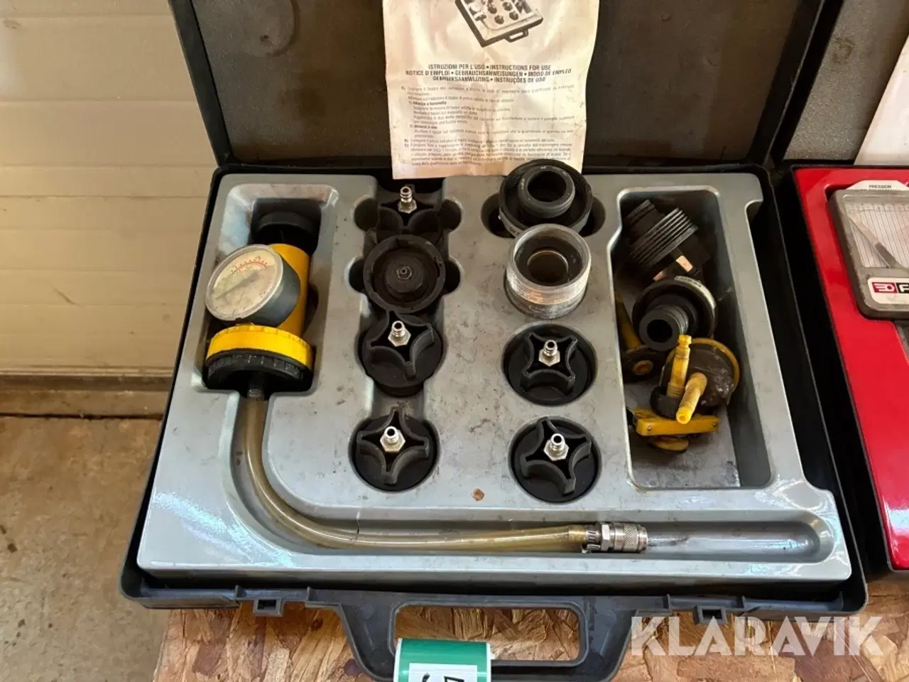 Billede 5 - Køler tætheds tester og kompressions tester Facom 912A