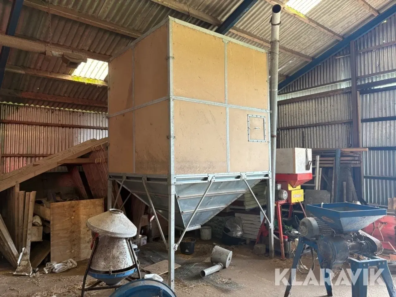 Billede 1 - Kornsilo 2,5x2,5x4,3 m