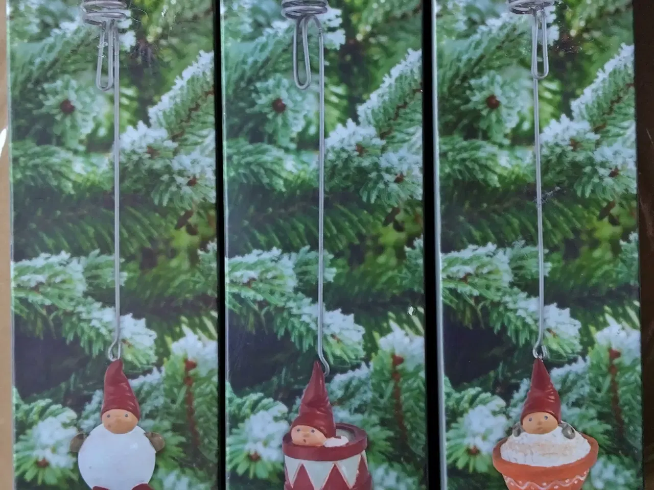 Billede 1 - 9 stk. Klarborg Nisserikke Lysholdere