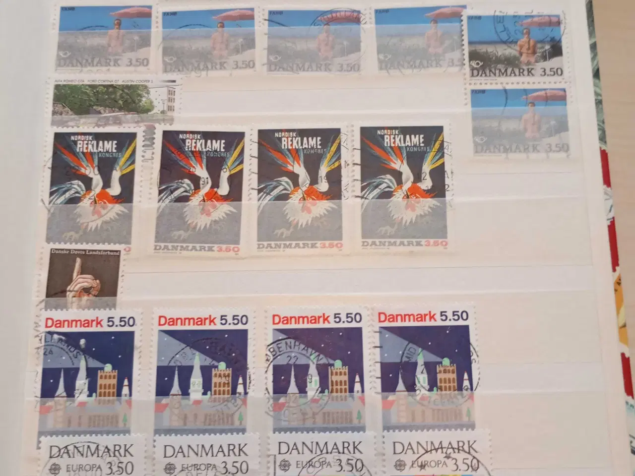 Billede 8 - Danske frimærker A5 indstiksbog