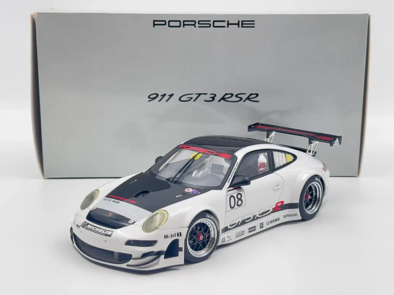 Billede 1 - 2008 Porsche 911 (997) GT3 RSR #8 - AUTOart - 1:18