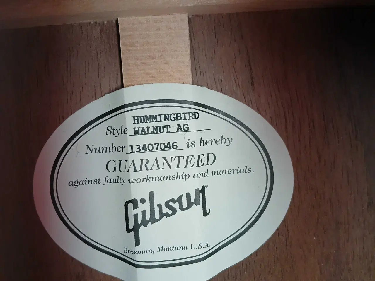 Billede 5 - Gibson Hummingbird 
