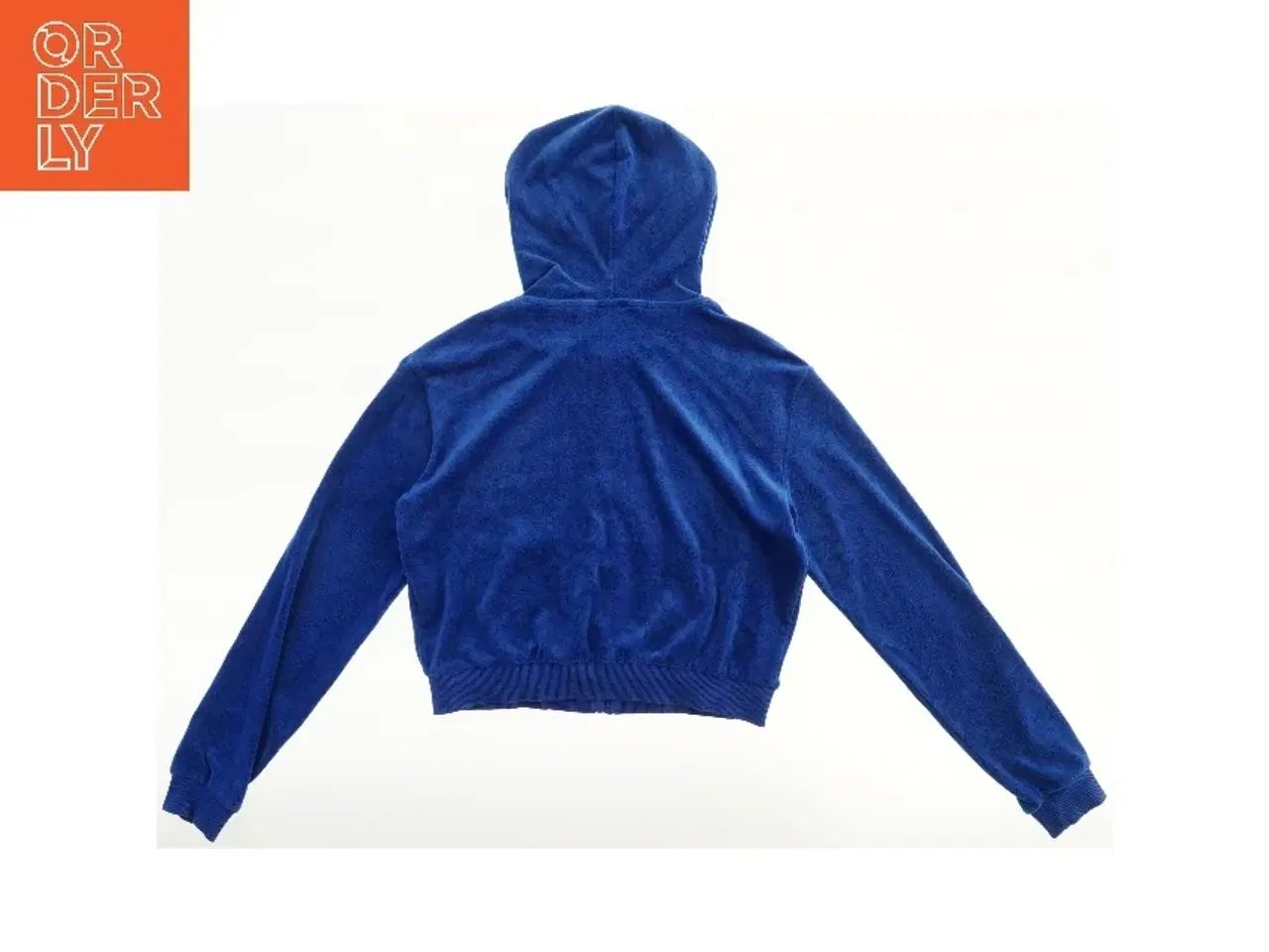 Billede 1 - Blå hættetrøje fra H&M (str. 158)