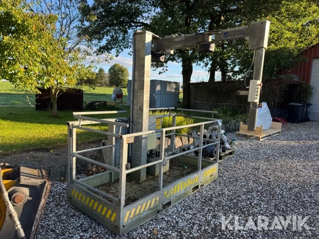 Billede 4 - Arbejdskurv JL M Teknik med jib-kran