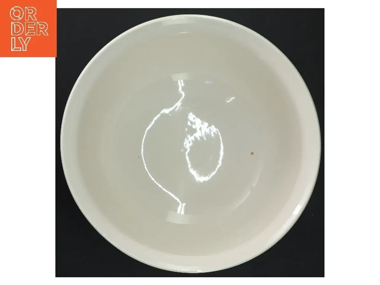 Billede 3 - Skål med dekoration (str. Ø 23 cm)