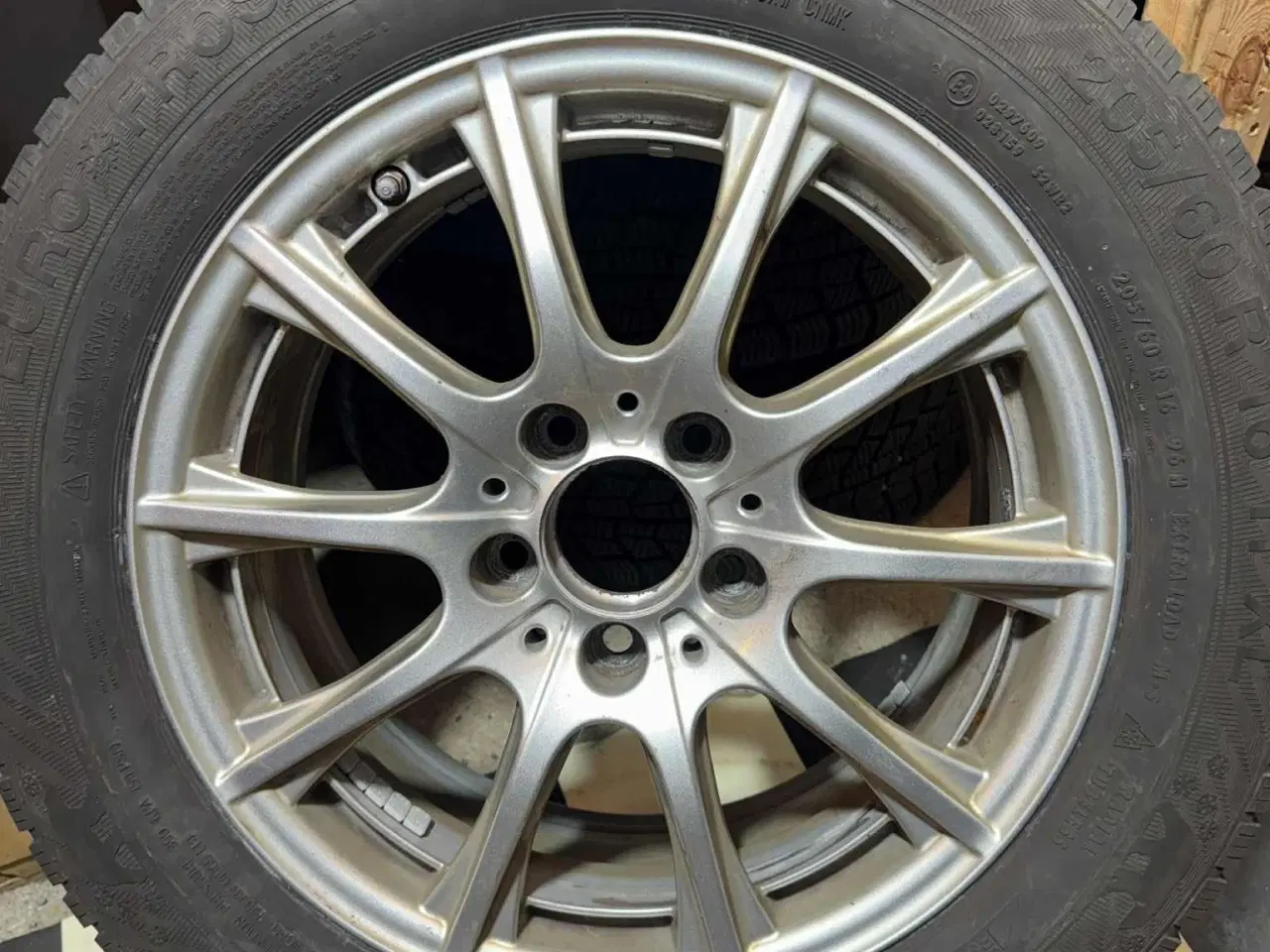 Billede 2 - 5 x 112 Alufælge med Vinterdæk 205/60 R16