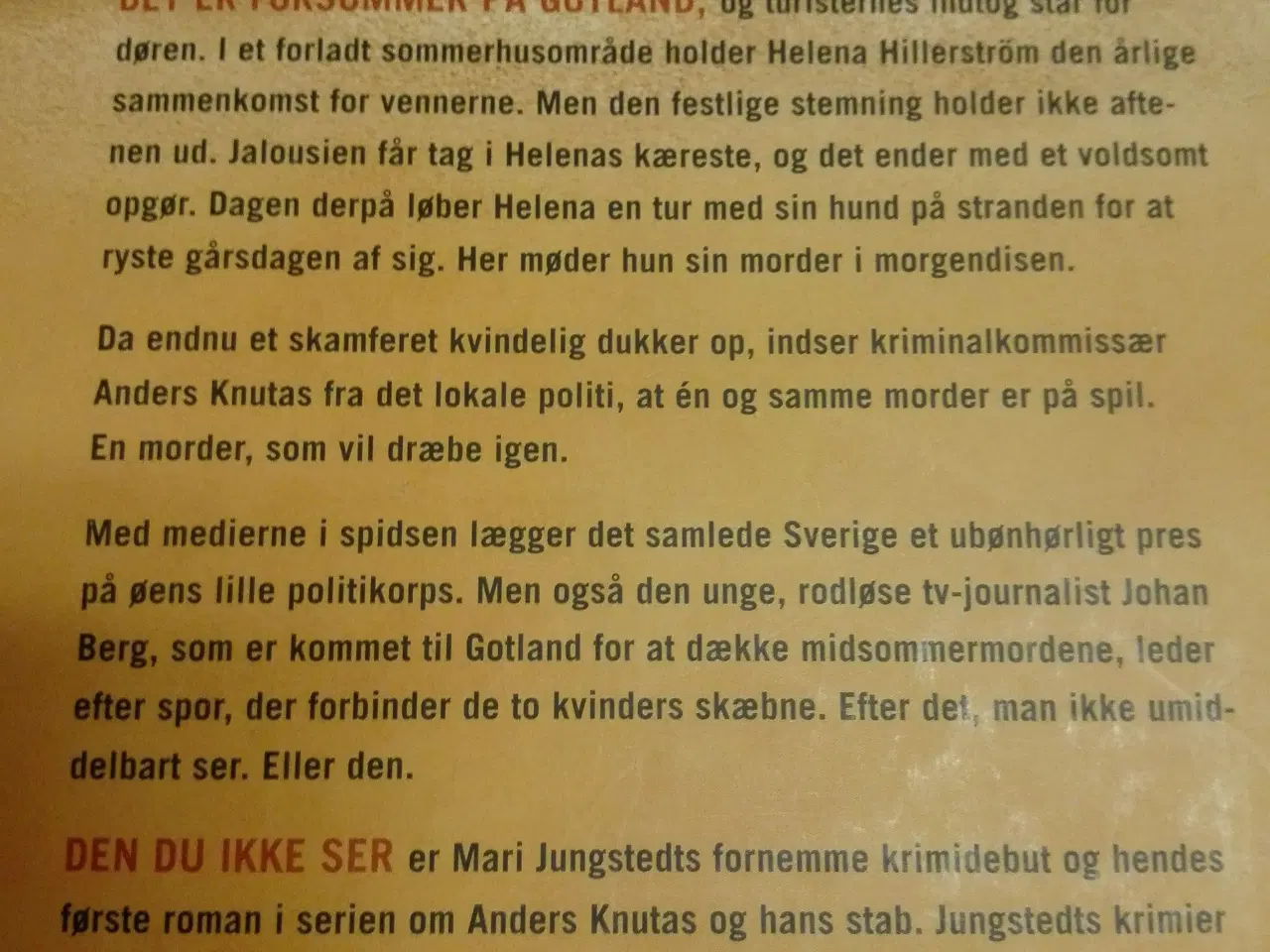 Billede 3 - Kriminalromaner af Mari Jungstedt