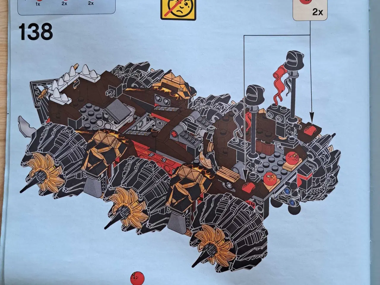 Billede 7 - LEGO Nexo Knights - General Magmar's Siege Machine