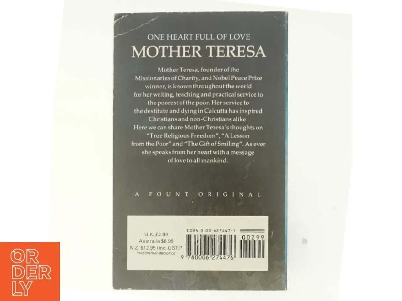 Billede 3 - One Heart Full of Love af Mother Teresa, Mother Teresa of Calcutta (Bog)