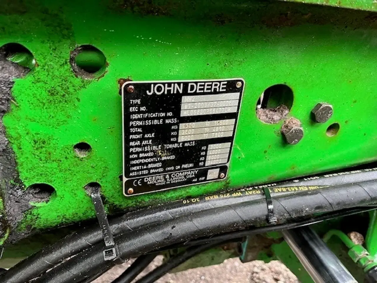 Billede 9 - John Deere 6830 JD FRONTLÆSSER, AUTOPOWER, FRONTLIFT/PTO