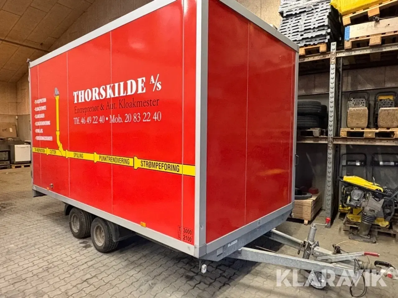 Billede 3 - Cargo trailer Humbaur 3 tons