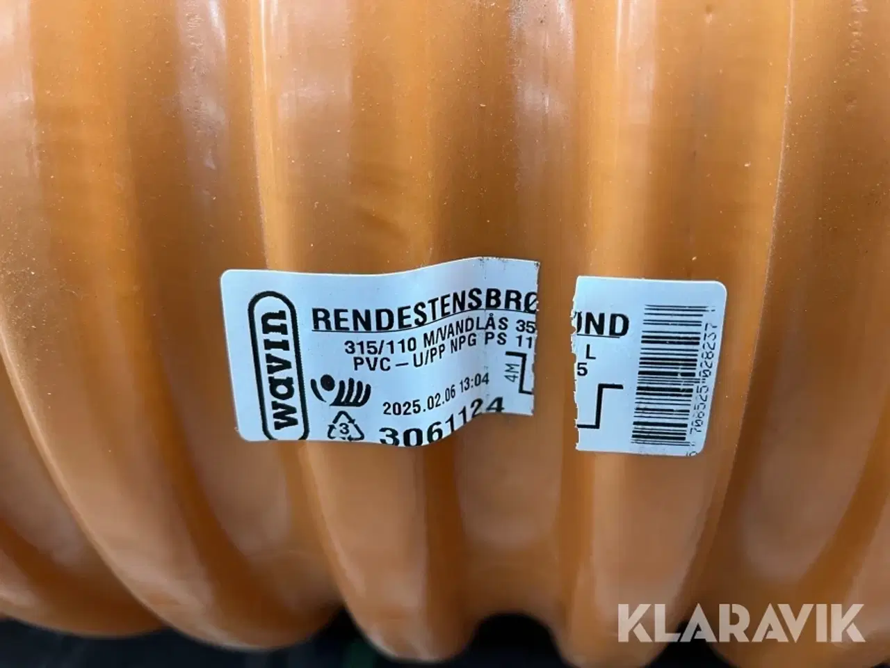 Billede 12 - Lot - kloakrør, afløbsrør, brønd forhøjer og øvrigt