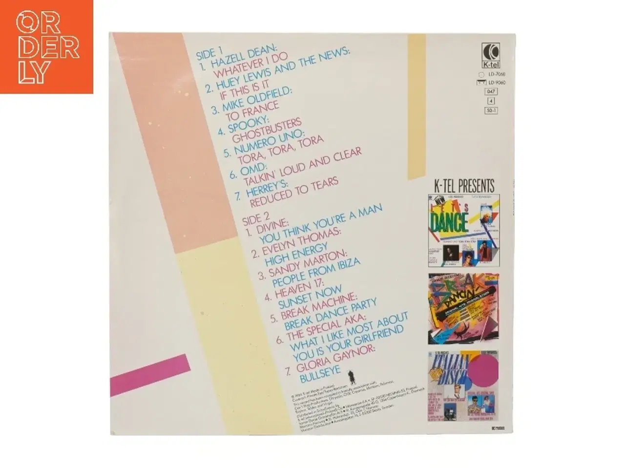 Billede 2 - Let&#39;s Dance LP af K-tel