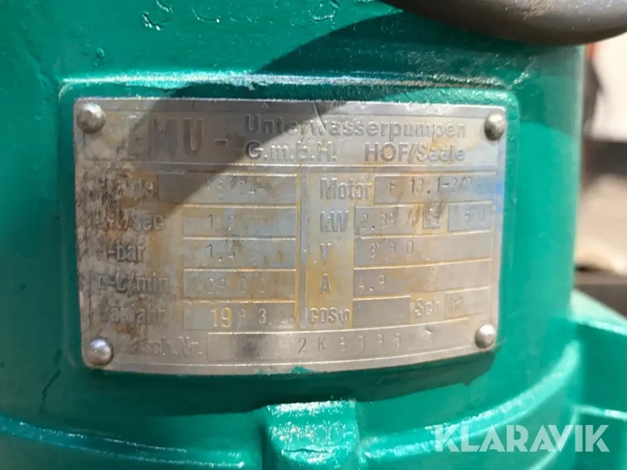 Billede 7 - Pumpe EMU KS 24