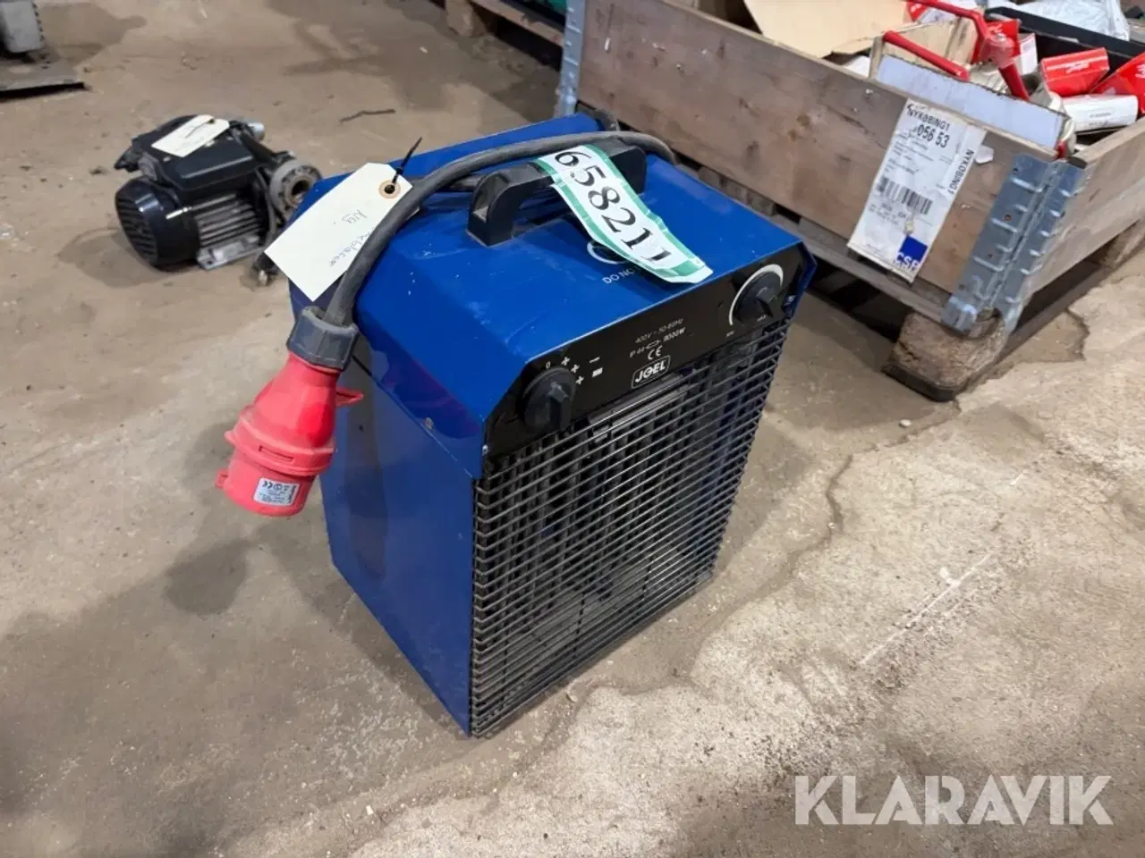 Billede 1 - Varmeblæser JGEL IFH01-90/M