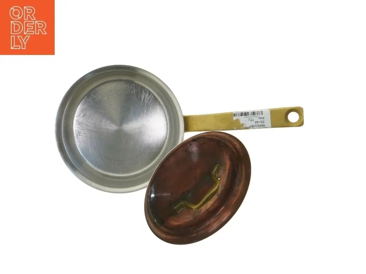 Billede 3 - Kobbersaucegryde med låg (str. Ø 14 cm)