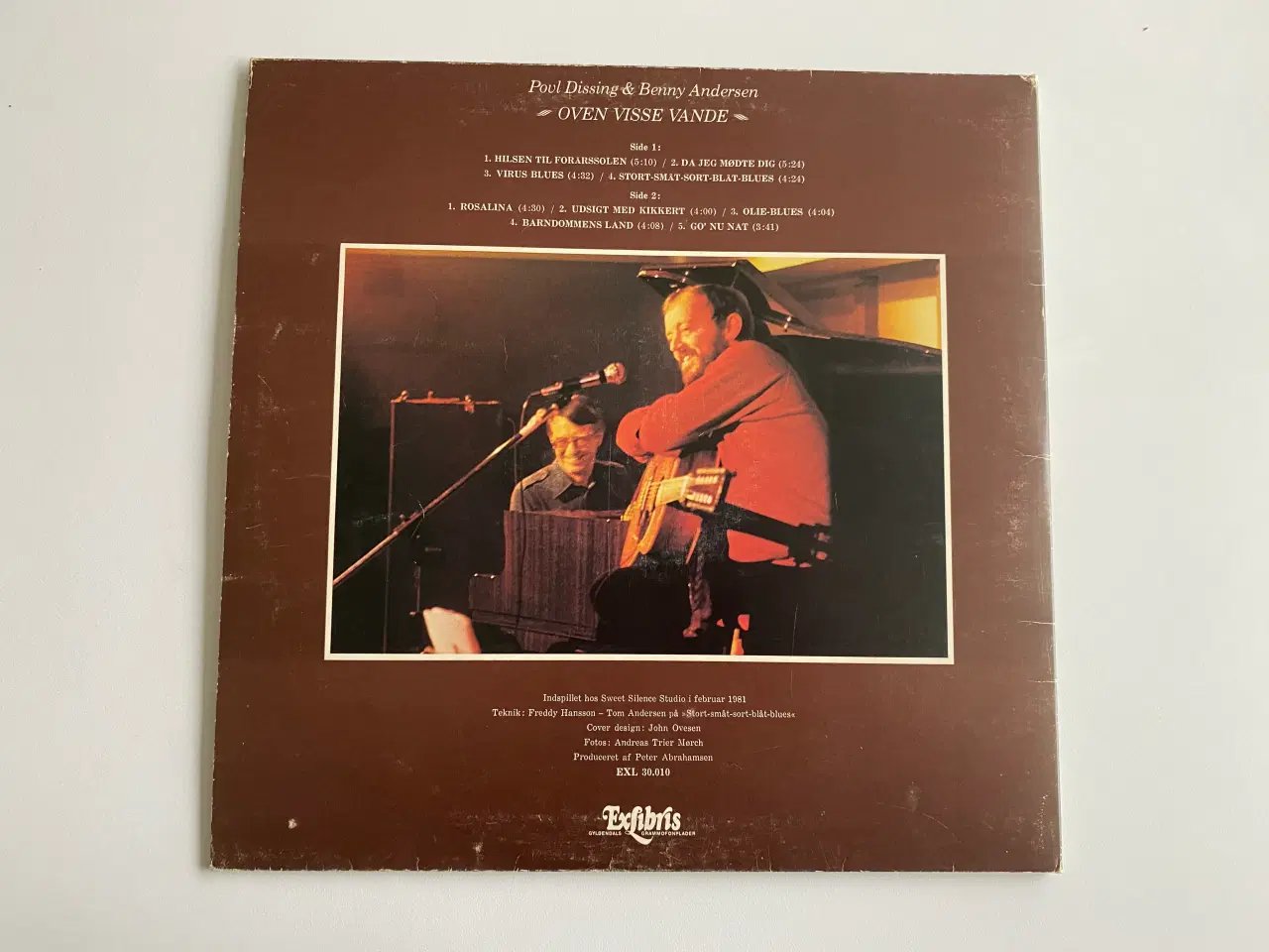 Billede 4 - LP.Povl Dissing & Benny Andersen – Oven Visse Van