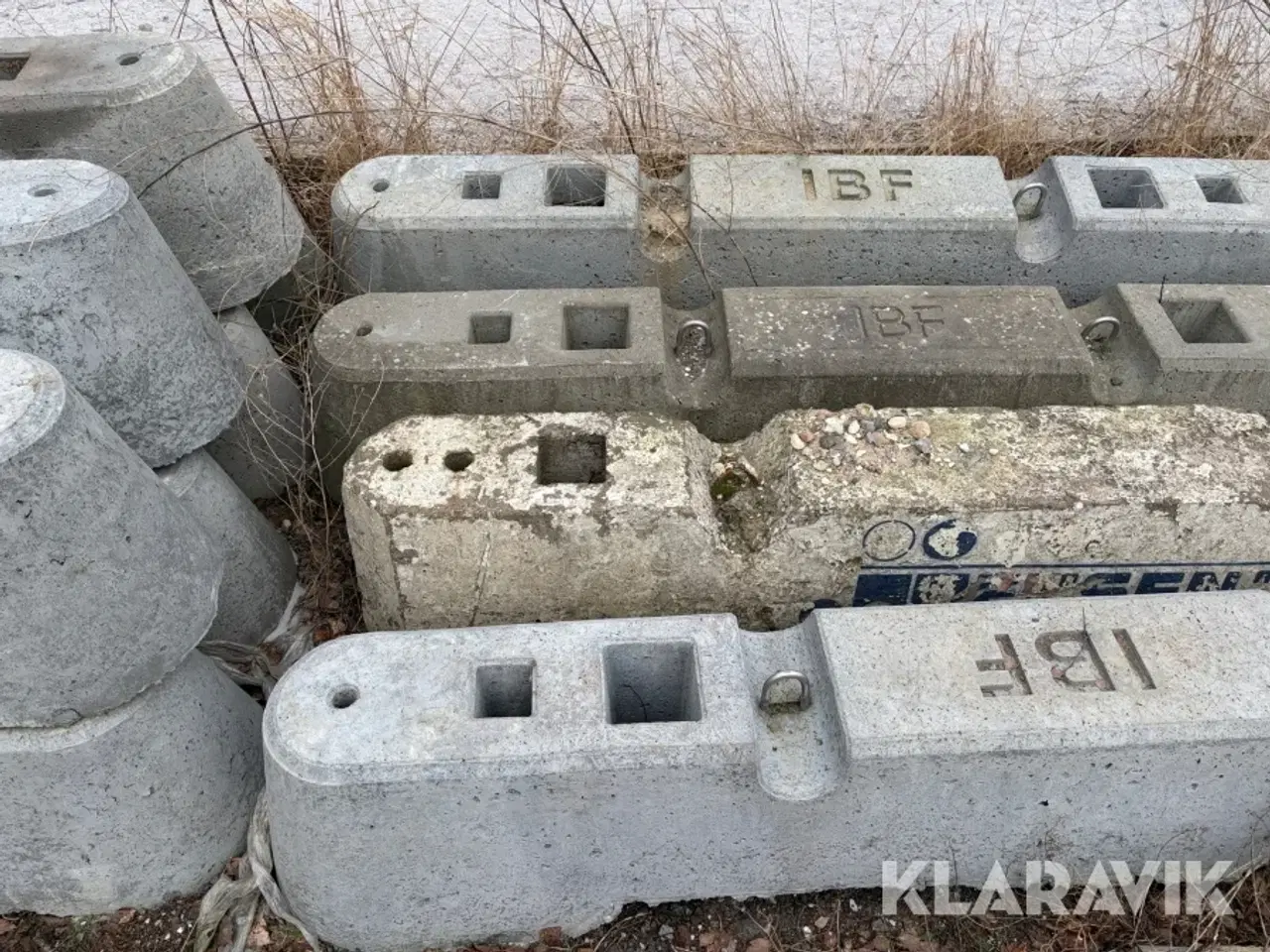 Billede 7 - Betonblokke / Afspærringsblokke IBF - 17 styk