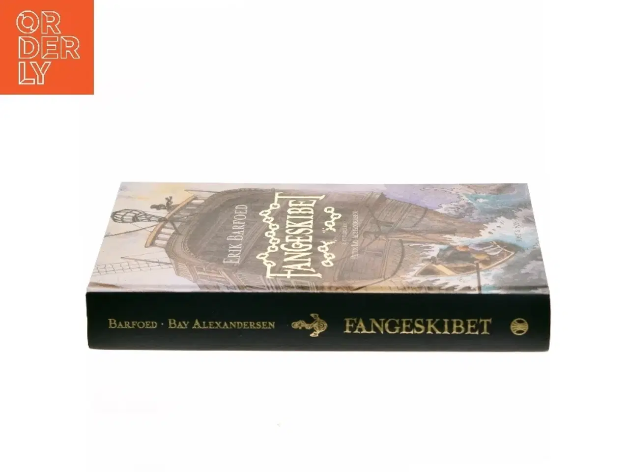 Billede 2 - Fangeskibet af Erik Barfoed (Bog)