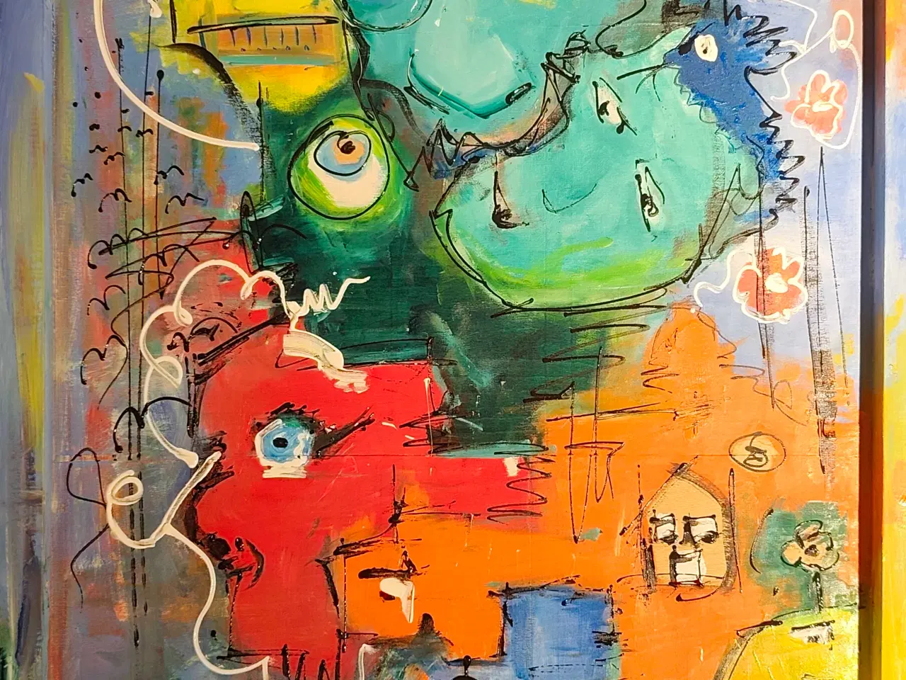 Billede 1 - Cobra maleri