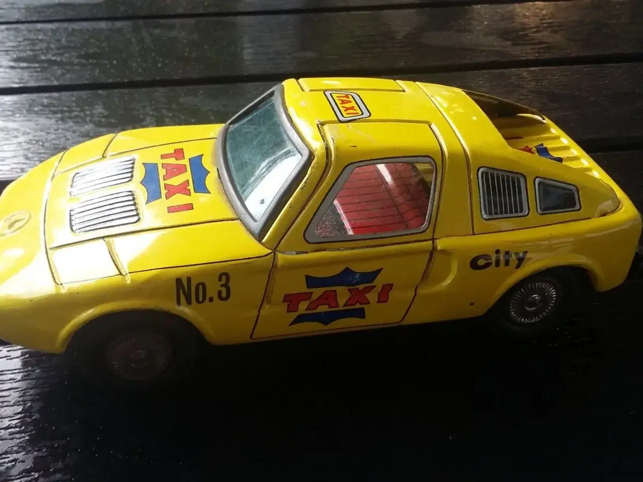 Billede 1 - Mercedes Benz Tin Toys Taxi no.3