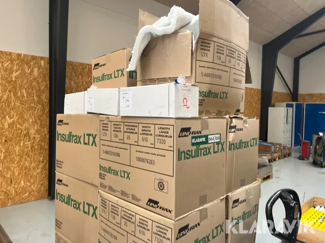 Billede 2 - Varmefast Isolering Unifrax Insulfrax LTX 14 kasser