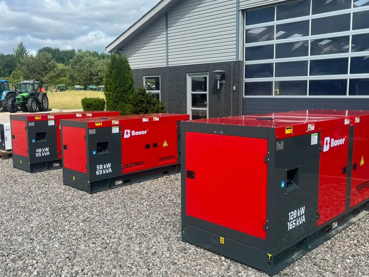 Billede 14 - Bauer GFS-40 ATS, 40 kW/50 kVA Fabriksny generator