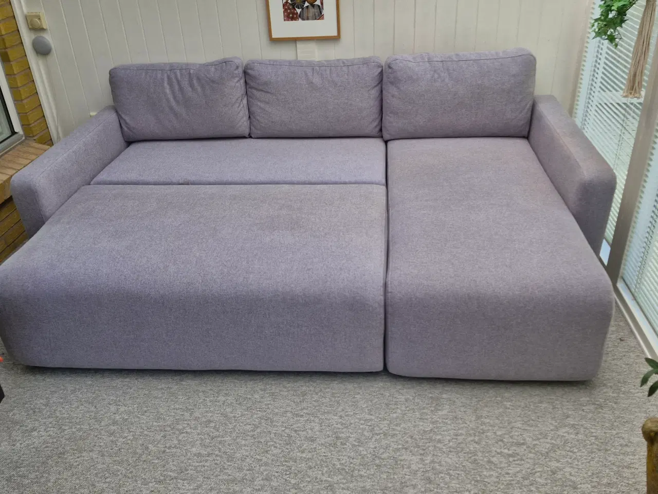 Billede 4 - Sovesofa m/chaiselong - stof