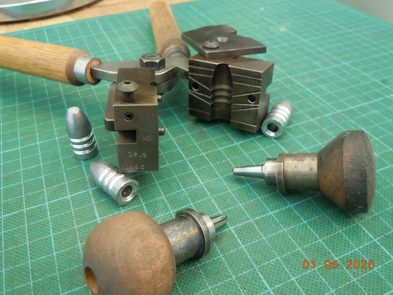 Billede 5 - Støbetang, Minie riffel 12,3 mm.