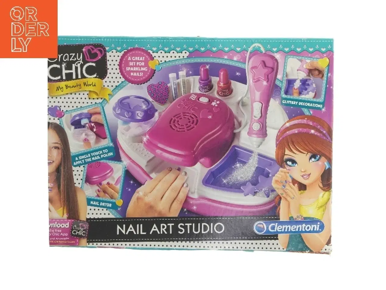 Billede 3 - Crazy Chic Nail Art Studio fra Clementoni (str. 28x22 cm)